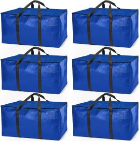 Heavy Duty Moving Bags or Storage Bag – Large Moving Boxes with Backpack Straps, Zippers Handles – Perfect for Moving, College Dorm, Traveling