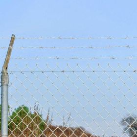 Barbed Wire Silver 328.08 ft Hot-dip Galvanized Steel