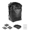 Motorcycle Tail Bag, 30 L Motorcycle Rear Seat Bag with Waterproof Rain Cover