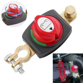 12V-48V Battery Disconnect Switch 300A Main Switch Disconnect Switch Car Truck Boat