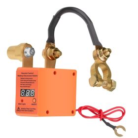 Automatic Car Battery Disconnect Switch Switch Set with Double Remote Control