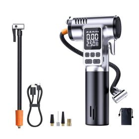 LCD Electric Cordless Air Pump (Battery-Powered)