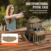Tactical Range Backpack for 6 Pistols, Gun Backpack with 6 Independent Pistol Bags & 10 Magazines, Pistol Backpack for Outdoor Hunting Shooting