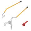 Tire Mount Demount Tool, 22.5-24.5 inch Manual Steel Tire Changer Mount Demount Removal Tool, with Extra bead holder, Tubeless Truck Bead Breaker