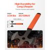 Throwing Axes and Tomahawks, 3 Pack 13.4 inch Triple Edge Axe Throwing Hatchet Set, Stainless Steel Head with Non-Slip TPR Rubber Handle