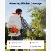 Gas Powered Backpack Sprayer, 26.5CC 0.9HP Engine, Garden Sprayer with 6.5 Gallon Tank, Large Area Coverage