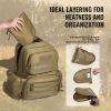 Tactical Range Backpack for 6 Pistols, Gun Backpack with 6 Independent Pistol Bags & 10 Magazines, Pistol Backpack for Outdoor Hunting Shooting