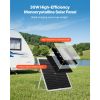 30W 12V Solar Panel Battery Charger, Solar Battery Trickle Charger Maintainer with Intelligent MPPT Controller & Adjustable Mount Bracket