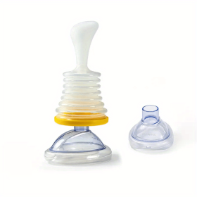 1pc Choking Rescue Device; Household Essentials; Choking Emergency Device For Adults Kids (Quantity: 1, Color: Transparent)